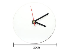 20cm Round MDF Clock