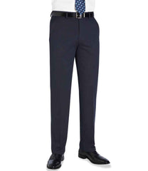 BK211 Navy Pindot Front