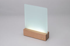 Glass Photo panel with LED Base