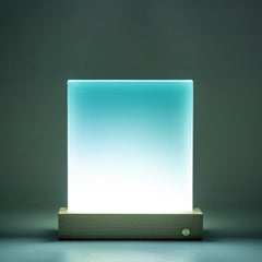 Glass Photo panel with LED Base