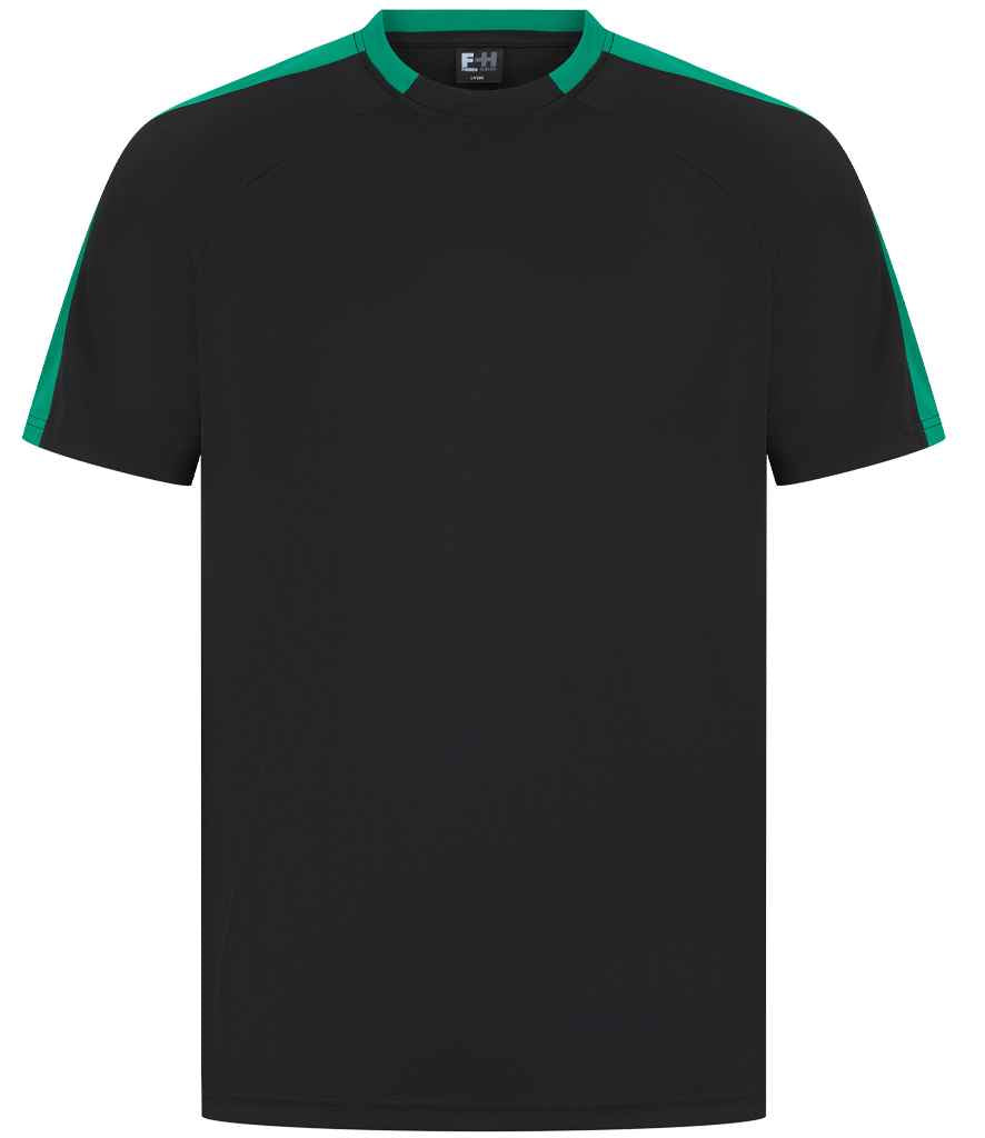 LV290 Black/Emerald Front