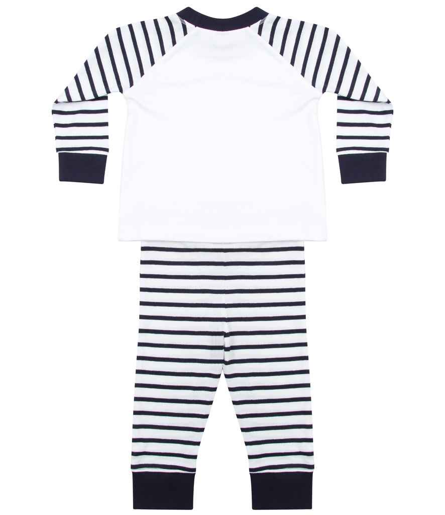 LW72T Navy/White Back