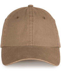 NS040 Washed Dark Camel Front