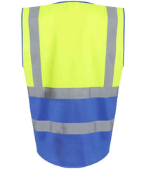 RG464 Yellow/Royal Blue Back