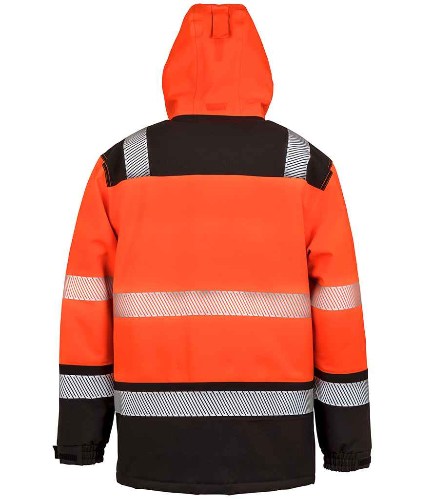 RS475 Fluorescent Orange/Black Back