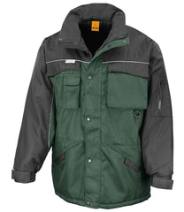 RS72 Bottle Green/Black Front