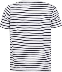 SM202 White/ox. navy Back