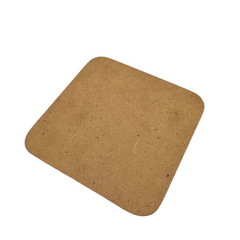 UniSub Square Hardboard Coaster - Matt Finish