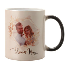 11oz Colour Changing Matte Mug Black