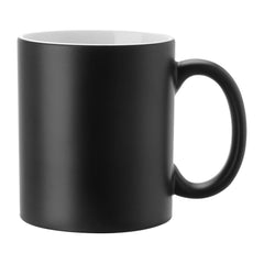 11oz Colour Changing Matte Mug Black