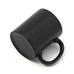 11oz Colour Changing Matte Mug Black