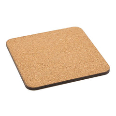 Square MDF Cork Backed Coaster