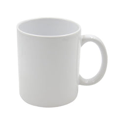 11oz White Polymer Unbreakable Mug
