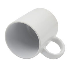 11oz White Polymer Unbreakable Mug