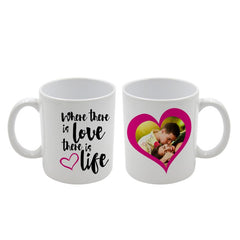 11oz White Polymer Unbreakable Mug