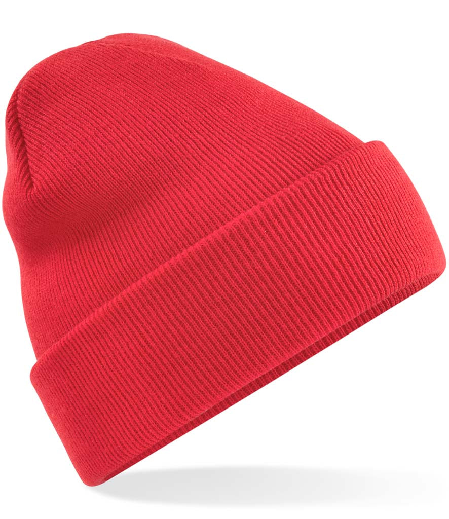 25 x Beechfield Original Cuffed Beanie *£146.25exc vat* inc embroidered Logo