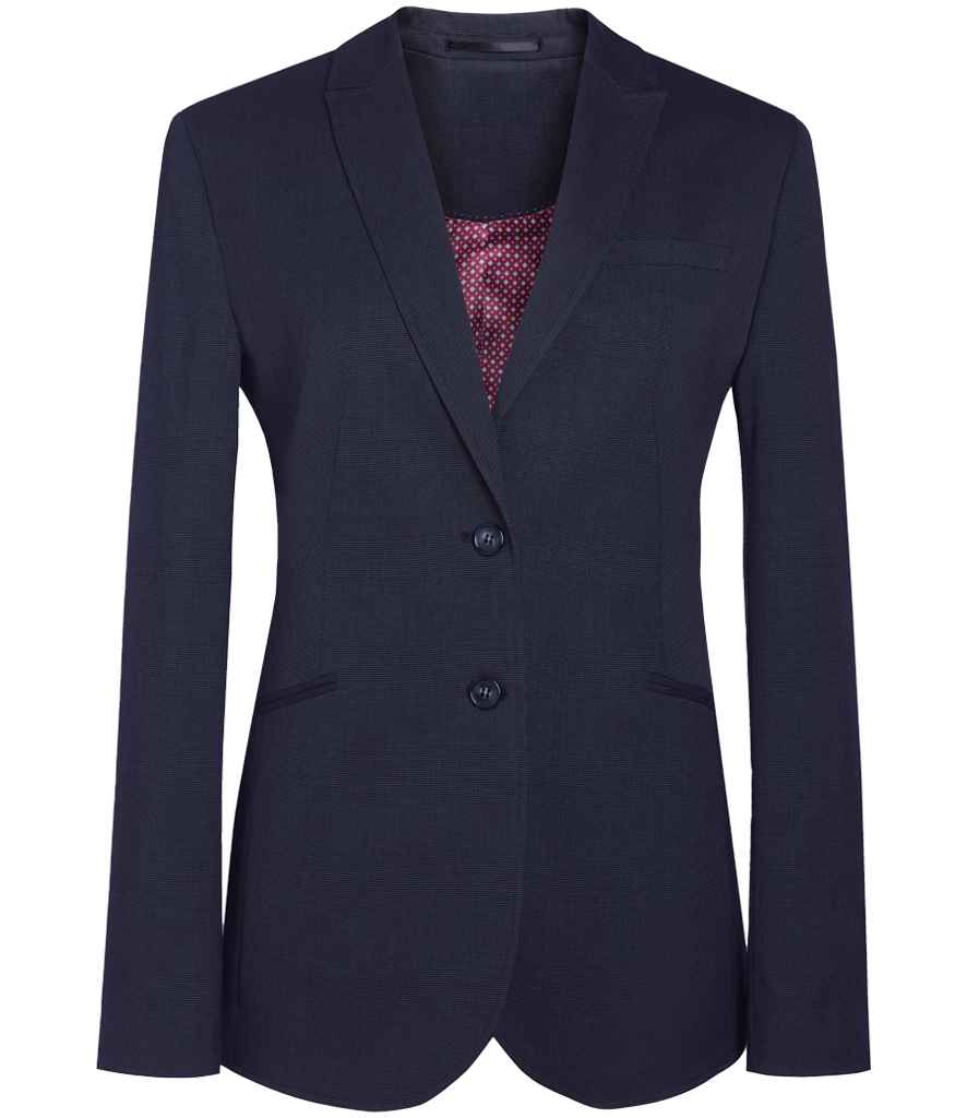 BK270 Navy Pindot Front