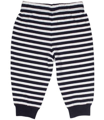 LW85T Navy/White Stripes Back