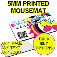 Branded Mouse Mat 5mm *From £2.49ea exc vat*