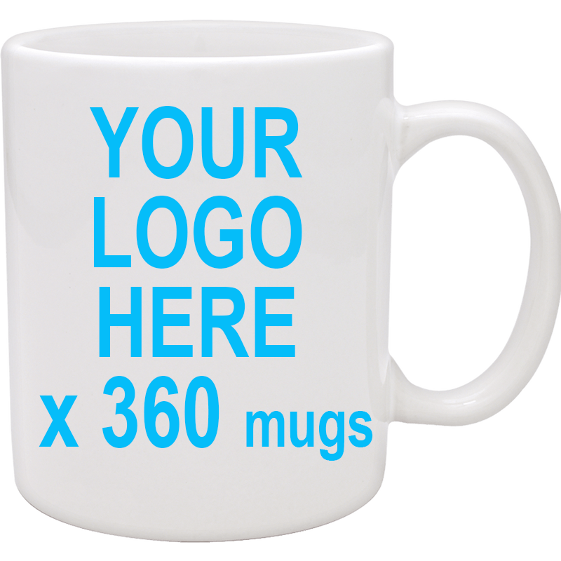 11oz Branded Mug x 360