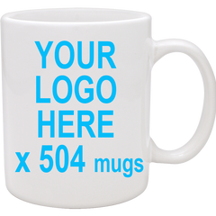 11oz Branded Mug x 504