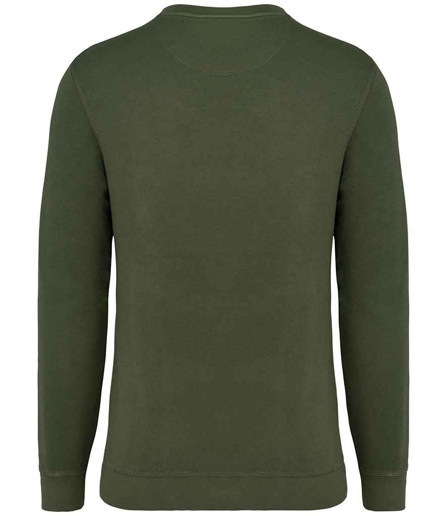 NS414 Washed Organic Khaki Back