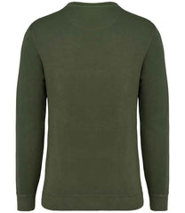 NS414 Washed Organic Khaki Back