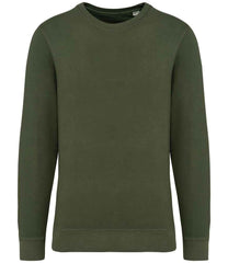 NS414 Washed Organic Khaki Front