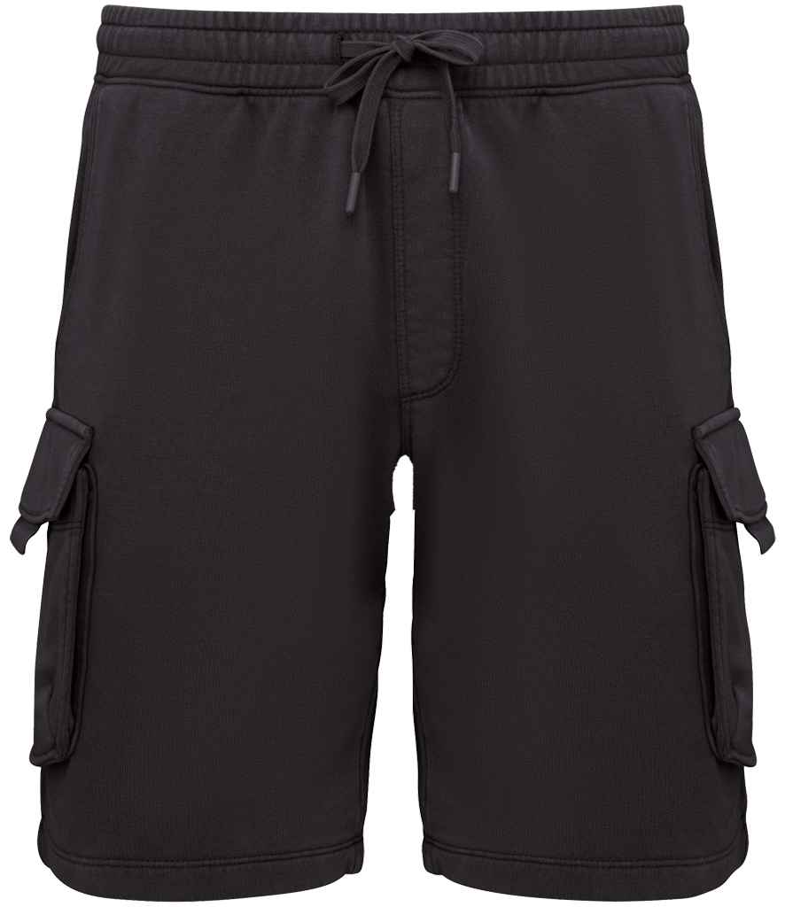 NS717 Washed Black Front