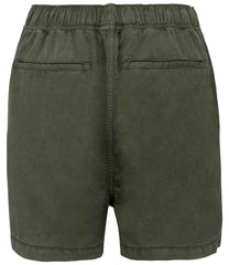 NS725 Washed Organic Khaki Back
