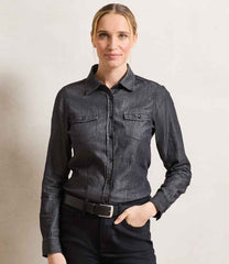 PR322 Black Denim Model
