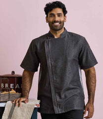 PR906 Black Denim Model