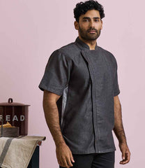 PR906 Black Denim Model