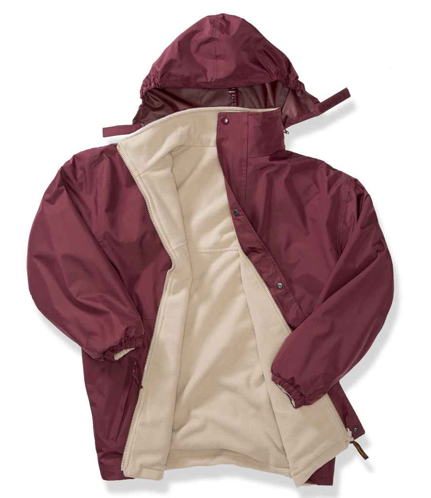 RS160 Burgundy/Camel Detail