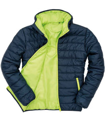 RS233M Navy/Lime Green Detail