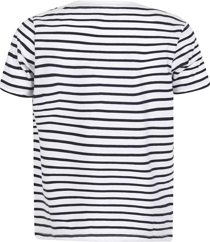 SM202 White/ox. navy Back