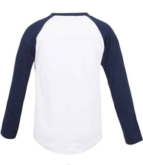 SM271 White/ox. navy Back