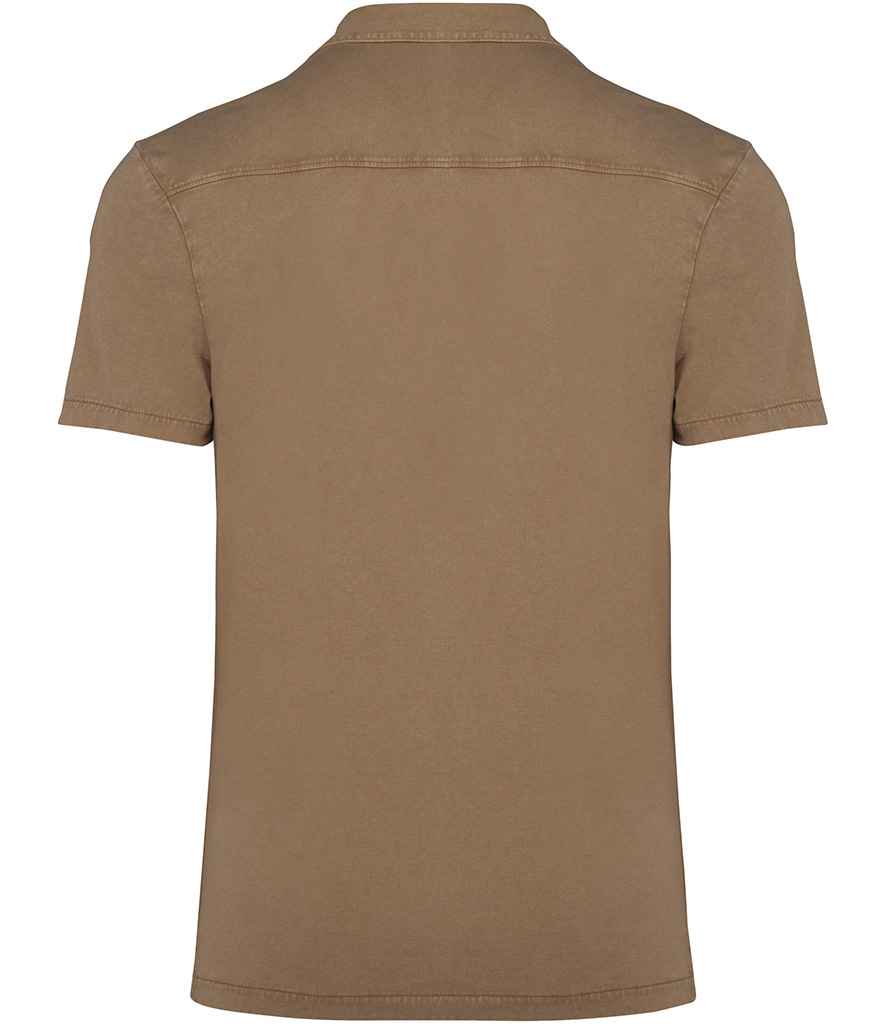 SP522 Washed cream coffee Back