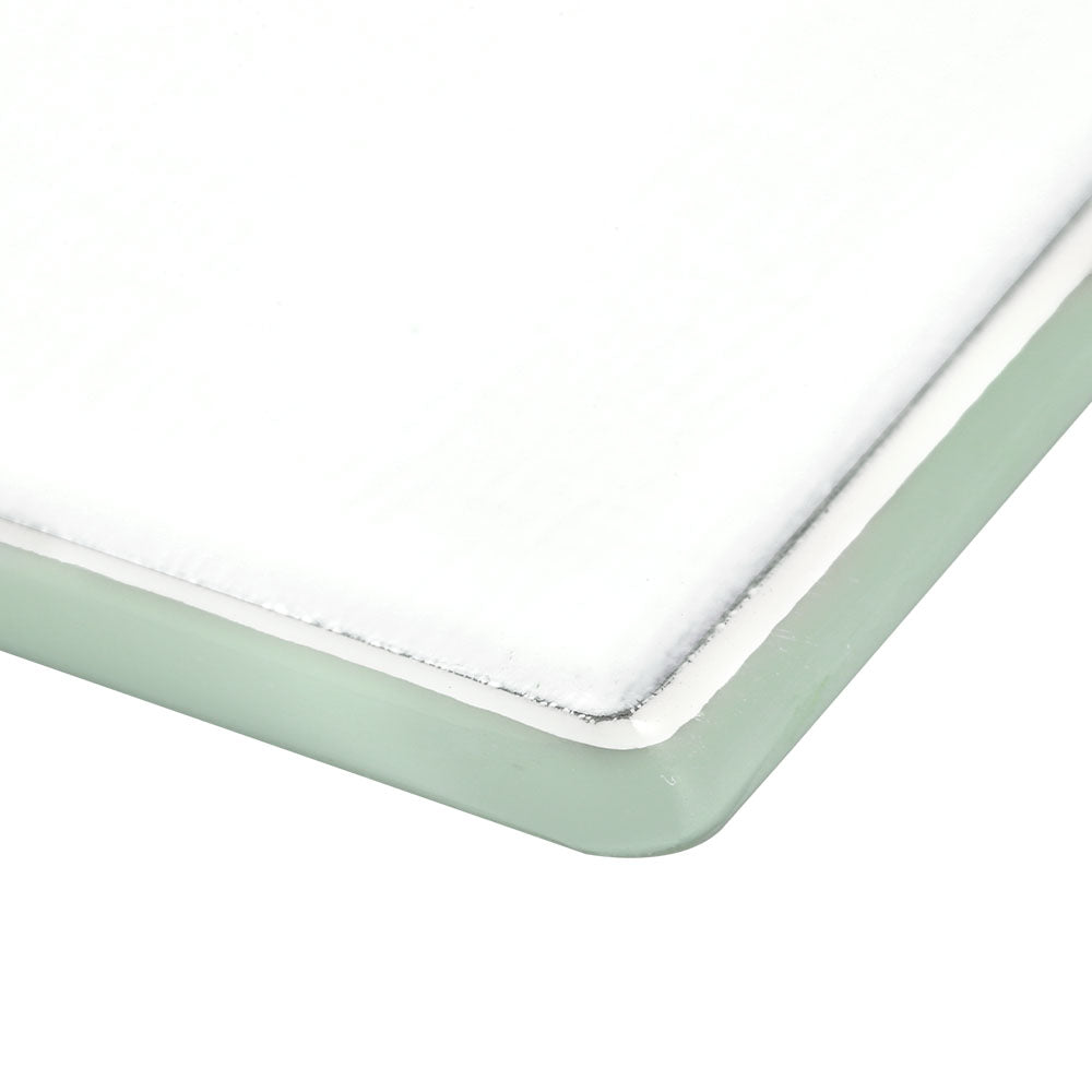 Square Glass Coaster - Plain finish