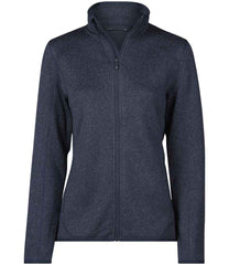 T9616 Navy Melange Front
