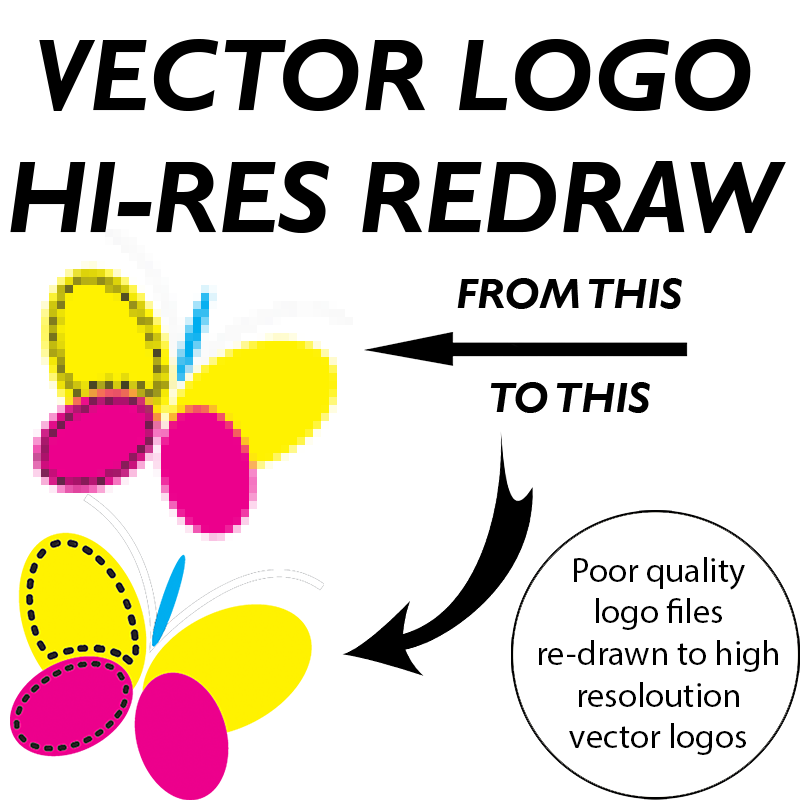 Hi-Resolution logo vector re-draw