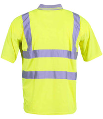 WR002 Fluorescent Yellow Back