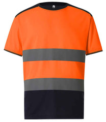 YK013 Orange/Navy Front