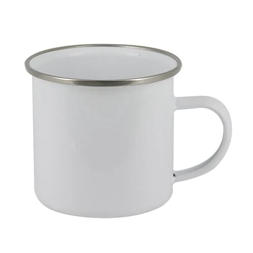 10oz Enamel white camping mug *From £5.95 ex vat*