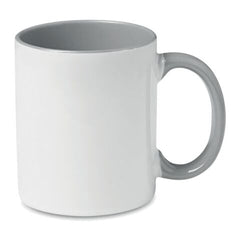 Grey coloured Inner & Handle Mug