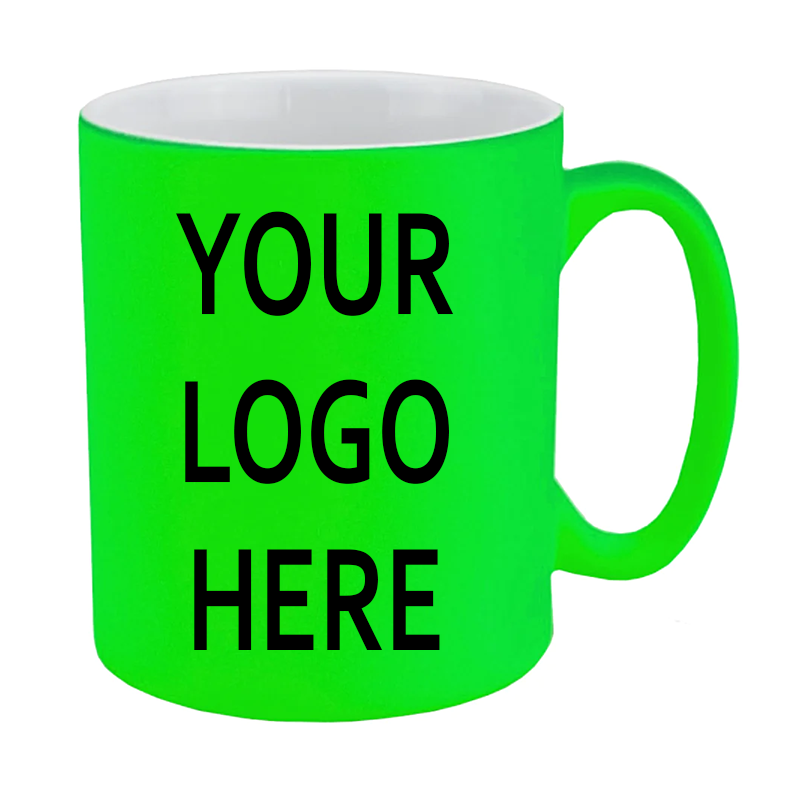 11oz Green Neon Mug *From £2.10ea exc vat