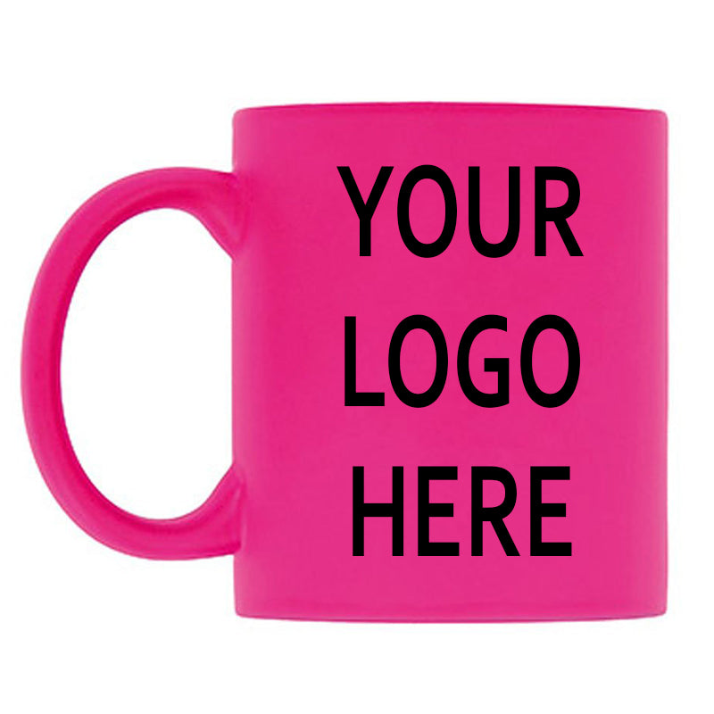 11oz Pink Neon Mug *From £2.10ea exc vat