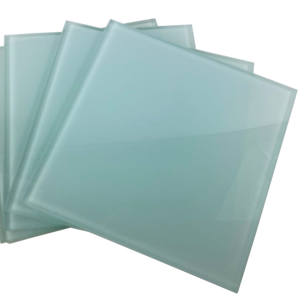 Square Glass Coaster - Plain finish