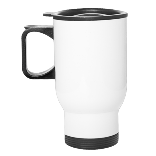 14oz White Travel Mug *From £6.95 ex vat*